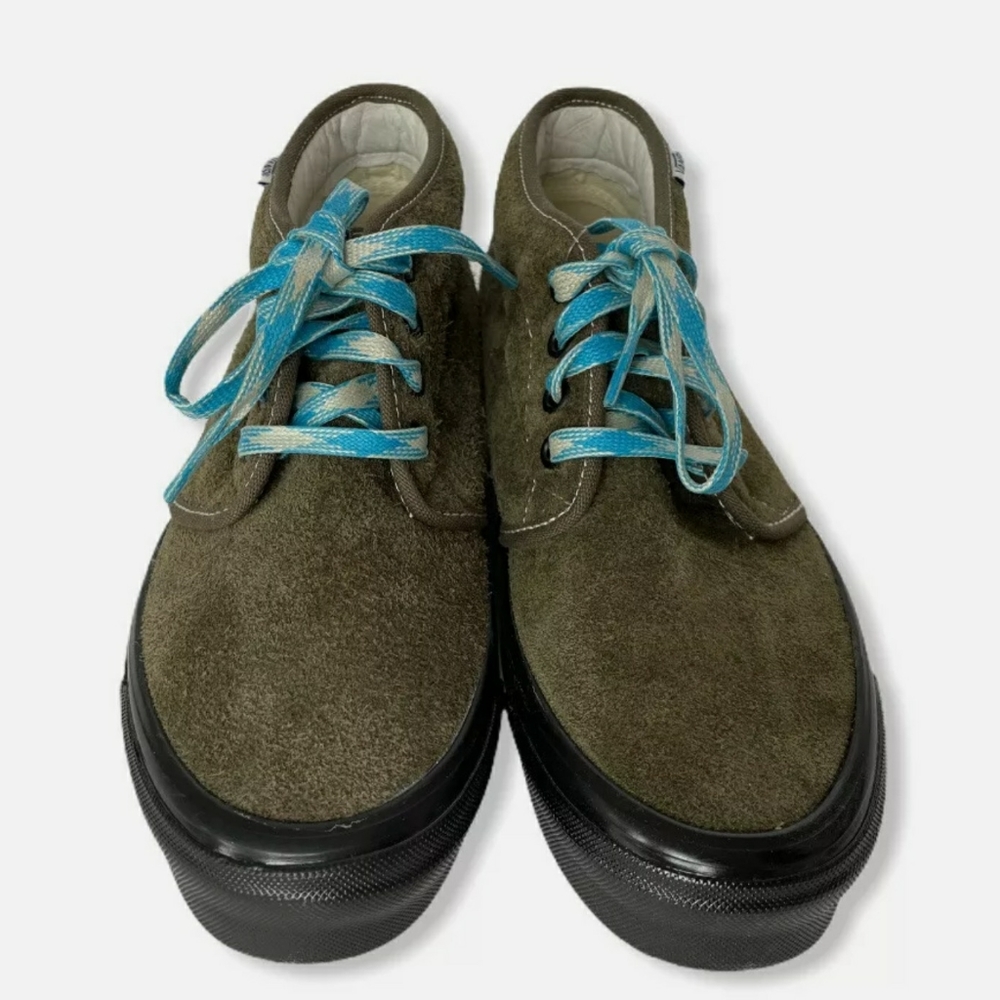 Rare Vans Vault Hairy Suede OG Chukka Boot LX Canteen Unisex Size Men 8 Wmn 9.5